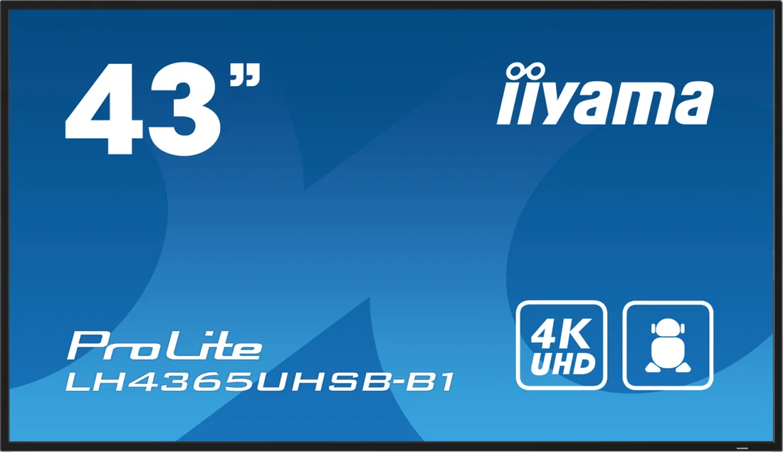 iiyama LH4365UHSB-B1 43 inç dijital signage ekran