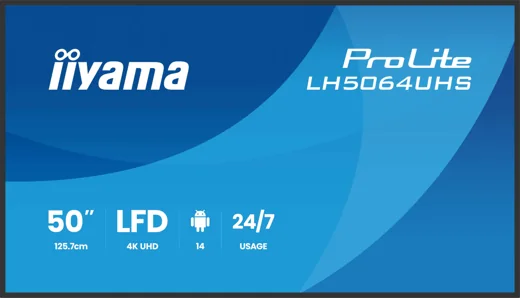 iiyama LH5064UHS-B1AG 50 inç ekran