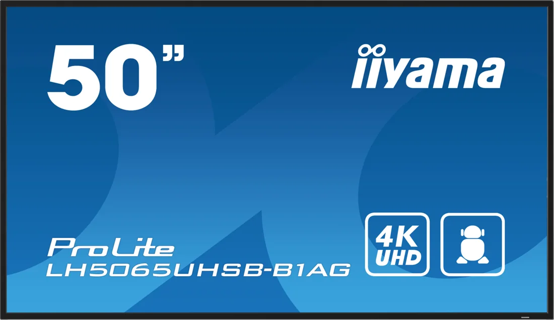 iiyama LH5065UHSB-B1AG 50 inç dijital signage ekran