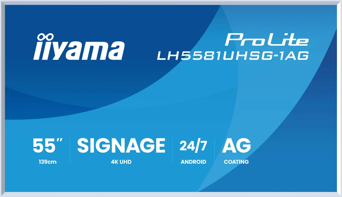 iiyama LH5581UHSG-1AG 55 inç dijital signage ekran