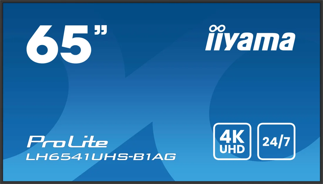 iiyama LH6541UHS-B1AG 65 inç dijital signage ekran