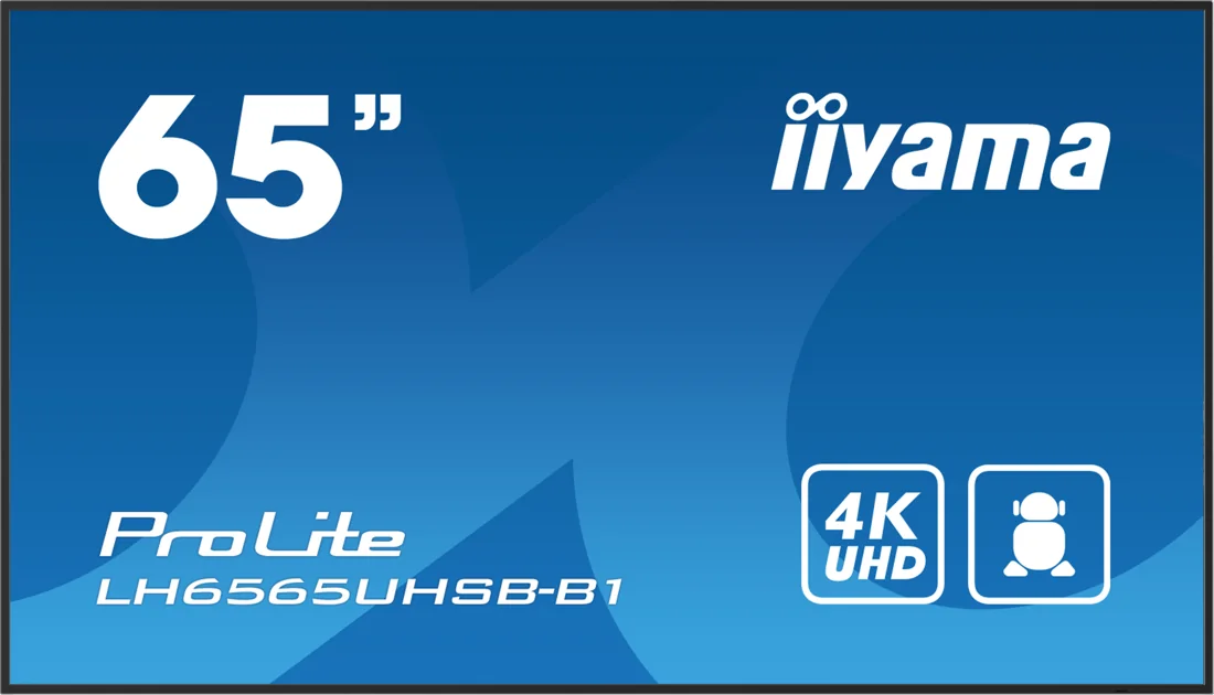 iiyama LH6565UHSB-B1 65 inç dijital signage ekran