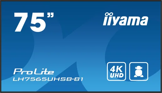 iiyama LH7565UHSB-B1 75 inç ekran
