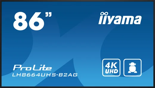 iiyama LH8664UHS-B2AG 86 inç ekran